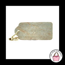 Load image into Gallery viewer, VINTAGE COACH SONOMA Sand Tan Leather Brass Key Fob Bag Charm Keychain Hang Tag
