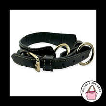 Load image into Gallery viewer, Vintage Y2K DOONEY &amp; BOURKE BAG STRAP Replacement Purse Shoulder - Black Leather
