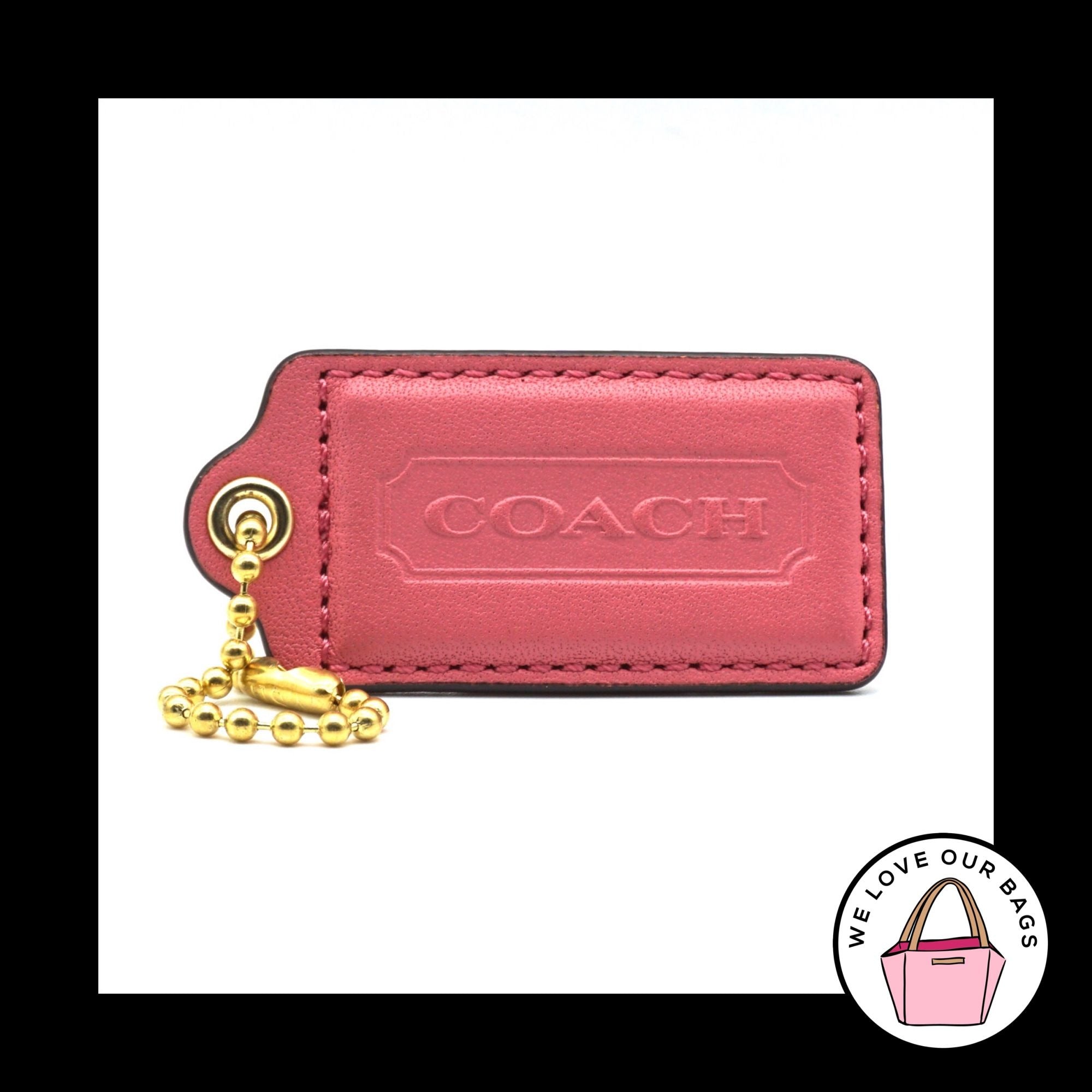 Coach offers hangtag pink