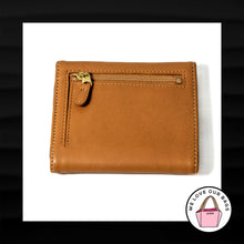 Load image into Gallery viewer, New COACH VINTAGE BLEECKER Camel Water Buffalo Leather French Purse Wallet 5897
