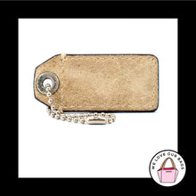 Load image into Gallery viewer, Rare VINTAGE COACH RIVET Mahogany Brown Leather Fob Bag Charm Keychain Hang Tag
