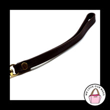Load image into Gallery viewer, VINTAGE COACH Mahogany Leather Strap Phone Glass Case Wristlet Wallet Clutch
