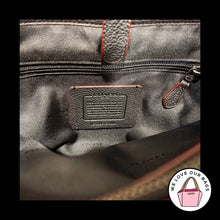 Load image into Gallery viewer, $495 COACH METROPOLITAN Black Leather Push Lock Briefcase Laptop Messenger Bag 78864
