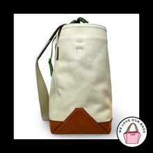 Load image into Gallery viewer, NWT New $448 COACH BLEECKER BEACH TOTE Huge Travel Bag Canvas Leather 70897
