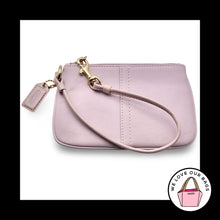 Load image into Gallery viewer, New Y2K VINTAGE COACH Soho Lilac Purple Lavender Leather Wristlet Wallet Clutch
