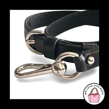 Load image into Gallery viewer, New COACH BAG STRAP Black Leather Nickel Replacement Purse Crossbody Shoulder
