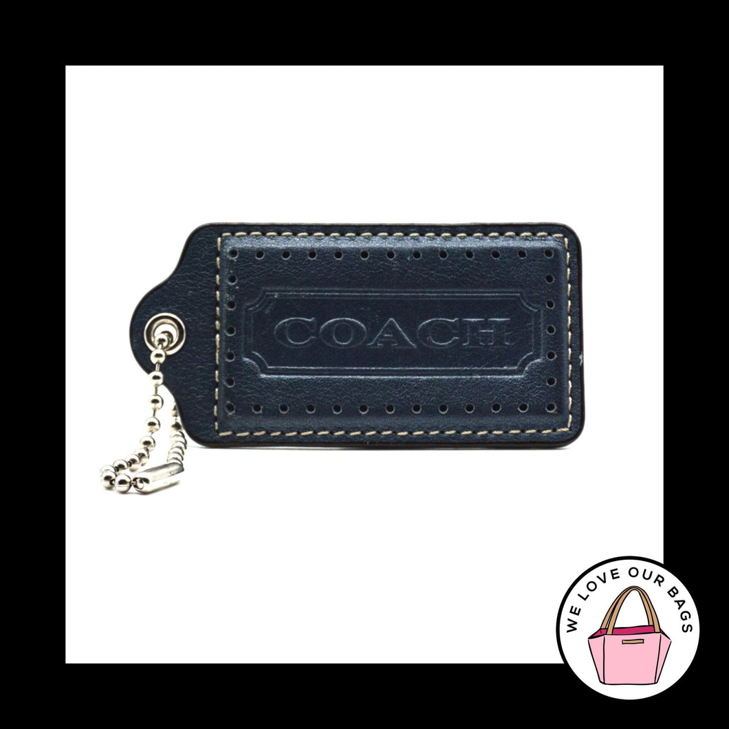 Perforated on sale Coach Bag Charm