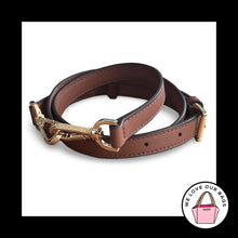 Load image into Gallery viewer, New MICHAEL KORS BAG STRAP Brown Leather Replacement Purse Crossbody Shoulder
