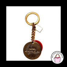 Load image into Gallery viewer, COACH Horse Carriage RESIN STACKED Disc Fob Bag Charm Keychain Hang Tag 63479
