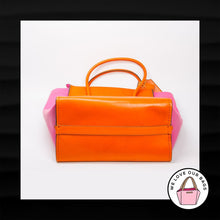 Load image into Gallery viewer, 3 OF 10 MADE COACH BONNIE CASHIN XL CARRY TOTE SHANGHAI CHINA ORANGE LEATHER BAG
